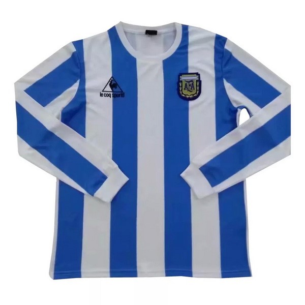 Camiseta Argentina 1ª ML Retro 1986 Azul